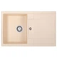 Мойка кухонная GRANADO VALENCIA ivory (gr0704) GRANADO gr0704 904783 - изображение 1