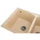 Мойка кухонная GRANADO CORDOBA ivory (gr1204) GRANADO gr1204 904524 - изображение 4