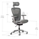 Офисное кресло Mealux Q1 Air Grey (HF-Q1 M/G) Mealux HF-Q1 M/G 904854 - изображение 11