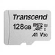 Карта памяти Transcend 128GB microSDXC class 10 UHS-I U3 A1 (TS128GUSD300S) Transcend TS128GUSD300S 913010 - изображение 1