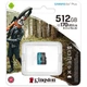 Карта памяти Kingston 512GB microSDXC сlass 10 UHS-I U3 V30 A2 Canvas Go Plus G4 (SDCG4/512GBSP) Kingston SDCG4/512GBSP 913677 - изображение 3
