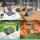 Чохол до планшета Logitech Combo Touch for iPad Air 13-inch (M2) OXFORD GREY - US (L920-012618) Logitech L920-012618 919634 - зображення 11