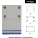 Чехол для планшета Armorstandart Silicone Hooks 10 Blue (ARM59079) Armorstandart ARM59079 917330 - изображение 2