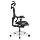 Офисное кресло Mealux S8 Air Black (HF-S8P M/B) Mealux HF-S8P M/B 904866 - изображение 6