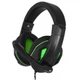 Навушники Gemix N2 LED Black-Green Gaming GEMIX N2 LED Black-Green Gaming 920449 - зображення 1