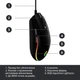 Мишка Logitech G102 Lightsync Black (910-005823) Logitech 910-005823 908656 - зображення 6