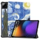 Чохол до планшета BeCover Smart Case Xiaomi Pad 7 / 7 Pro 11.2" Night (712807) BeCover 712807 919251 - зображення 1