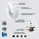 Мишка Logitech Lift Vertical Ergonomic Wireless/Bluetooth for Business Off-white (910-006496) Logitech 910-006496 909200 - зображення 6