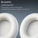 Навушники GamePro Asgard Freya Pro Wireless White/Blue (HSW201WB) GamePro HSW201WB 922189 - зображення 10