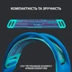 Наушники Logitech G733 Lightspeed Wireless RGB Gaming Headset Blue (981-000943) Logitech 981-000943 920742 - изображение 2
