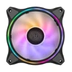 Кулер Cooler Master MasterFan MF140 Halo з адресною RGB-підсвіткою, 140 мм (чорний) - зображення 6