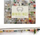 Сережки Miniblings "Морозиво у вафлі" – ручна робота, жовто-рожеві, сріблясті, 2 кульки - зображення 4