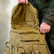 Тактический рюкзак 2E Tactical Large Capacity 90 л с системой крепления Molle койот - изображение 4