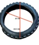 Шина Deli Tire Ceido 14 x 1.75 (47-254), нейлоновая, для велосипеда - изображение 3