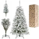 Штучна ялинка Springos Сніжна ялина на стовбурі 180 см (5908455303804) - зображення 1