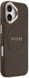 Панель Guess Peony Hot Stamp MagSafe для Apple iPhone 17 Brown (3666339519995) - зображення 4