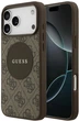 Панель Guess 4G Circle Classic Logo MagSafe для Apple iPhone 17 Pro Max Brown (3666339490034) - зображення 1