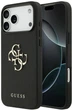 Панель Guess Grained Big 4G & Classic Logo для Apple iPhone 17 Pro Max Black (3666339524906) - зображення 1