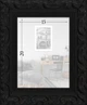 Рамка для фото деревянная 15х20 багет: DL4807-02 Черный (с глянцевым стеклом 1-1.5мм, двп с ножкой) EmojiFrame - изображение 6