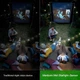 Камера видеонаблюдения Menborn G12 внешняя Wi-Fi 2.5K, поворотная 360°, ночное видение - изображение 8