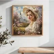 Набор для вышивки крестом JOZYSH «Весеннее вдохновение» 14CT, 40x40 см, канва Аида с нанесенным рисунком - изображение 6