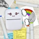Принтер детский C9 Pink для творчества и рисования компактный с яркими цветами для детей от 5 лет - изображение 8