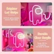 Ночной светильник Neon Amazing для детей с неоновым светом синего цвета для создания уютной атмосферы - изображение 6