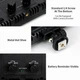 Лампа видеосвет LED Pro 600 RGB для фото и видеосъемки с пультом и аккумуляторами 4400mAh зарядное устройство - изображение 7