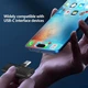 Беспроводной микрофон USB C для телефона компактный для записи звука и видеосъемки на улице - изображение 3