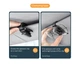 Автодержатель для очков Baseus Platinum Vehicle eyewear clip Black (ACYJN-B01) [59301] - изображение 6