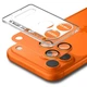 Szkło hartowane Spigen Optik Pro XL do Apple iPhone 17 Pro Max Orange (8800283317824) - obraz 4