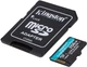 Карта пам'яті Kingston Canvas Go! Plus microSDXC 64GB UHS-I U3 V30 + SD-адаптер (SDCG4/64GB) - изображение 2