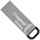 Флеш пам'ять USB Kingston DataTraveler Kyson 256GB USB 3.2 Gen1 Silver/Black (DTKN/256GB) - зображення 1