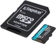 Карта пам'яті Kingston Canvas Go! Plus microSDXC 128GB UHS-I U3 V30 + SD-адаптер (SDCG4/128GB) - изображение 2