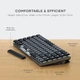 Бездротова механічна клавіатура Satechi SM1 Slim для Mac и Windows, Bluetooth, RGB - зображення 6