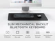 Бездротова механічна клавіатура Satechi SM1 Slim для Mac и Windows, Bluetooth, RGB - зображення 9