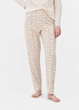 Пижамные хлопковые штаны Primark Bottom Pyjama XS Низ пижамы Бежевый (8926) - изображение 1