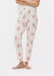 Пижамные хлопковые штаны Primark Printed Bottom Pyjama XS Низ пижамы Белый (8943) - изображение 1