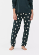 Пижамные хлопковые штаны Primark Printed Bottom Pyjama XXS Низ пижамы Зеленый (8942) - изображение 1