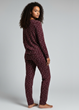 Пижамные хлопковые штаны Primark Printed Bottom Pyjama S Низ пижамы Бордовый (8939) - изображение 4