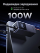 Зовнішній акумулятор Ugreen Nexode 20000mAh (130W) портативний повербанк на 3 порти із вбудованим кабелем USB Type-C (PB723) - зображення 3