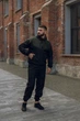 Мужской спортивный костюм Windrunner ветровка и штаны из влагостойкой ткани хаки-чёрный/XL - изображение 5