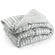 Набор Руно одеяло 172х205 + 2 подушки 50х70 силиконовый Grey Braid 172.52_Grey Braid - изображение 3