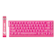 Клавіатура Attack Shark X68 HE Contours Side Printed RGB Pink - зображення 1