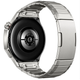 Титановий ремінець з геометричними гранями для Huawei Watch GT 5 Pro (Quick Release), Срібний - зображення 3