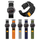 Тактичний нейлоновий ремінець для Amazfit T-Rex 3 (22 мм) з липучкою MOLLE, Помаранчевий - зображення 5