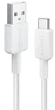 Кабель ANKER 322 USB-A to USB-C - 0.9 м Nylon Белый (A81H5H21/A81H5G21) - изображение 1