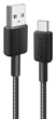 Кабель ANKER 322 USB-A to USB-C 1.8 м Чорний Nylon (A81H6G11) - зображення 1