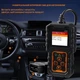 Автомобильный диагностический сканер ZF997 OBD2, чтение DTC, проверка систем двигателя, для авто, черно-оранжевый - изображение 3