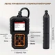 Автомобильный диагностический сканер ZF997 OBD2, чтение DTC, проверка систем двигателя, для авто, черно-оранжевый - изображение 5